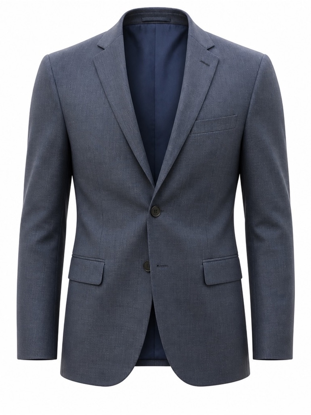 H&M Men's Navy Two-Button Blazer